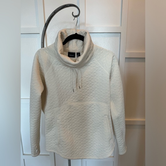 Marmot Cowl Neck Quilted Pullover Sz. M - Picture 2 of 10